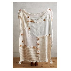 Anthropologie Tufted Yoursa Throw